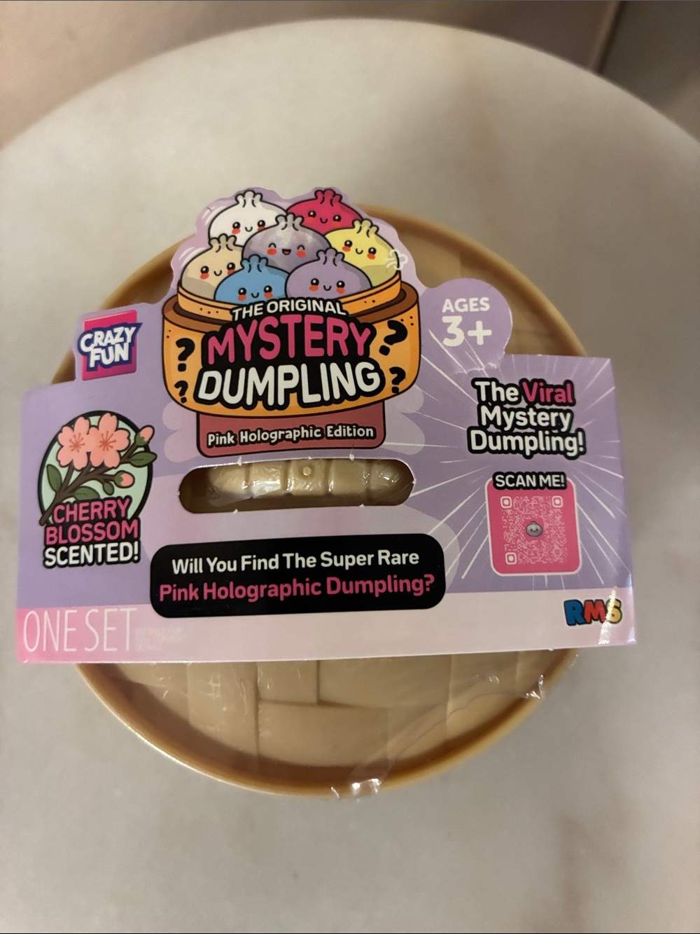 The Original Mystery Dumpling - Pink Holographic (Cherry Blossom Scented)